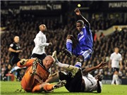 Bóng đá anh, ngoại hạng anh, lịch thi đấu euro 2012, Tottenham 1-1 Chelsea: Bất phân thắng bại ở White Hart Lane